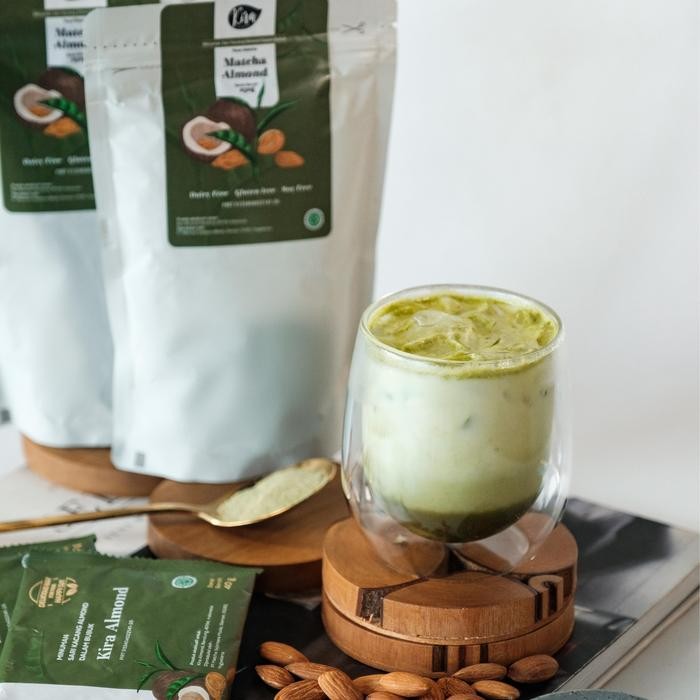 

Sale Terbatas Kira Almond - Matcha Almond Powder / Susu Almond Bubuk Matcha Aman