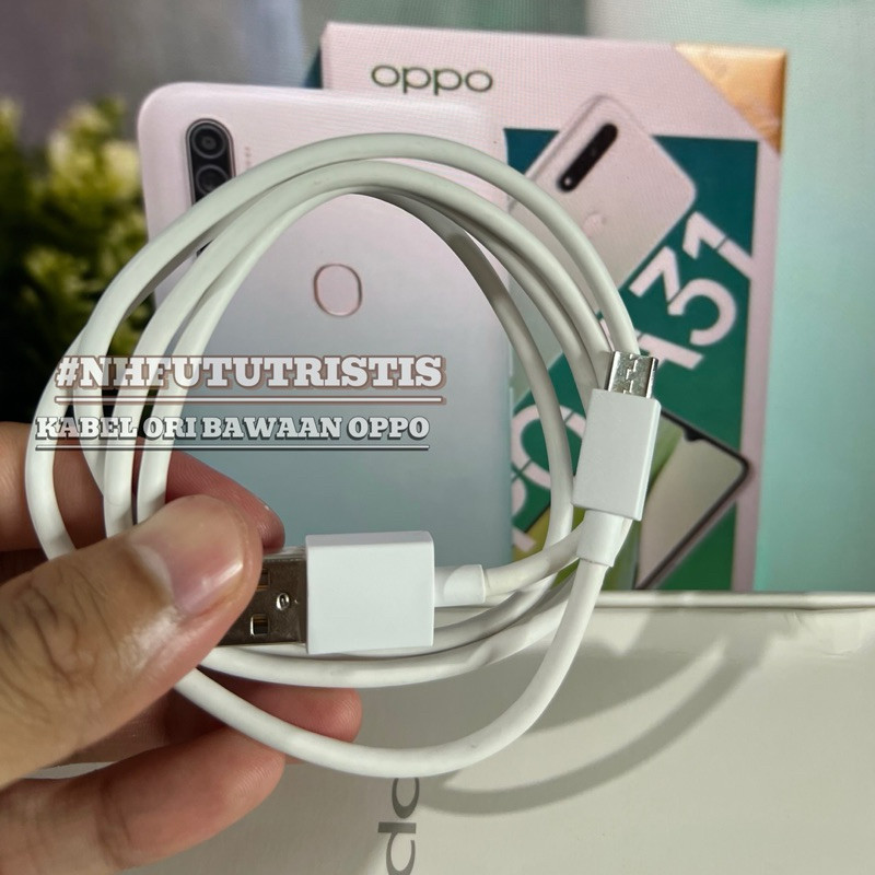 Holahalo Cell Kabel Data Oppo A31 Micro Usb Original Bawaan Hp Fast Charging