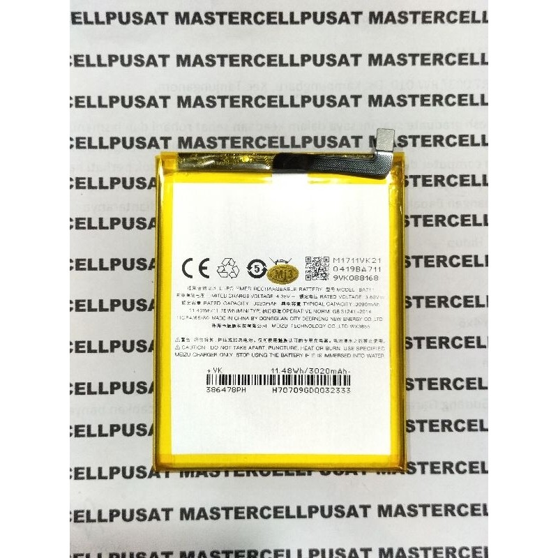 Holahalo Cell Batre Battery Baterai Meizu M6 Meizu Ba711 M6 Ba 711 Ba-711 Original Baterai