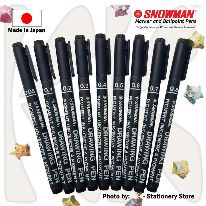 

DRAWING PEN SNOWMAN FT 700 /satuan pcs