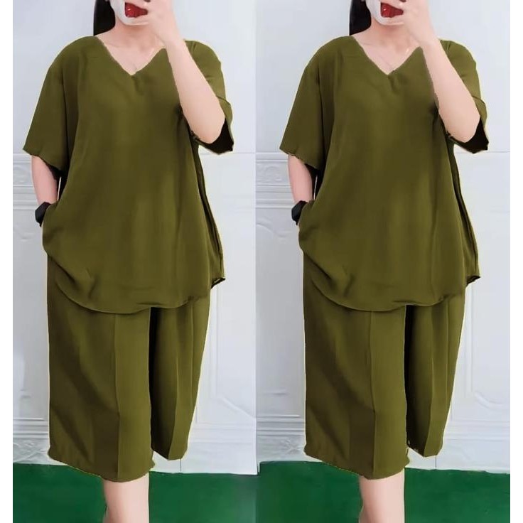 PREMIUM XL,XXL,XXXL SET ANDIN JUMBO LD 110,120,130 CRINKLE PREMIUM STELAN ANDIN KEKINIAN