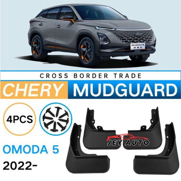 PREMIUM Mudguard Chery Omoda 5, karpet lumpur chery Omoda 5