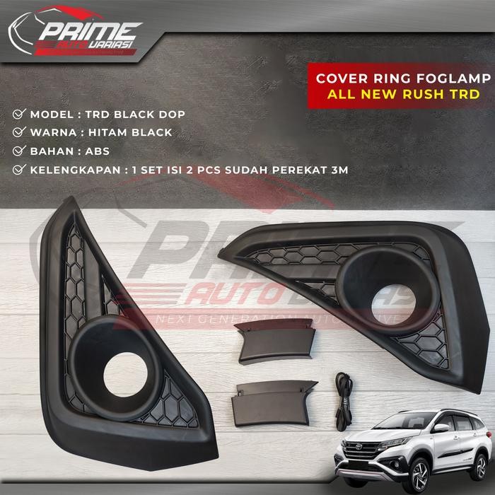 PREMIUM Cover Ring Foglamp All New Rush Terios 2018 model TRD