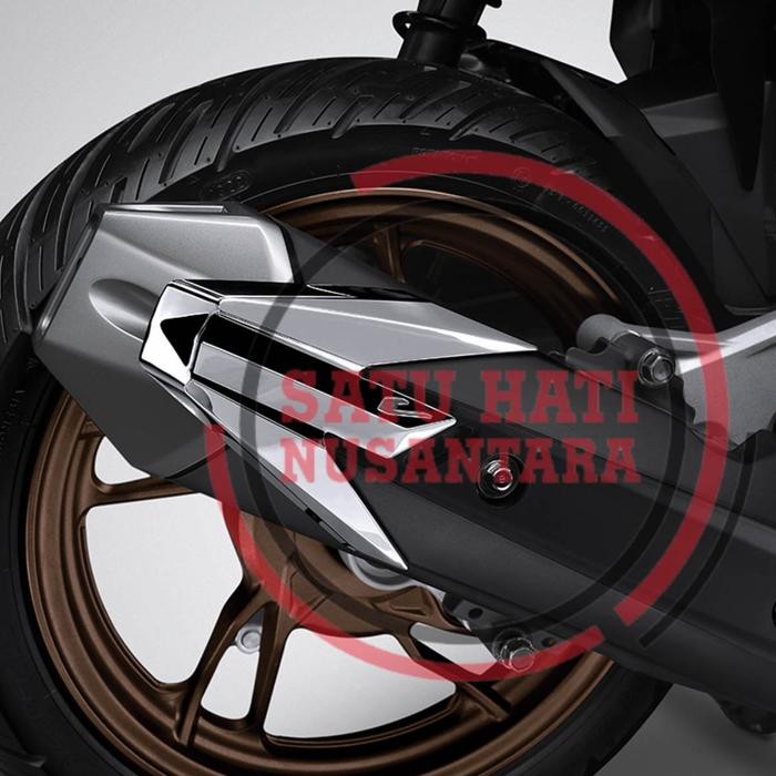 PREMIUM (New Vario 125 / 150) Honda ORI Garnish Cover Muffler Tutup Knalpot