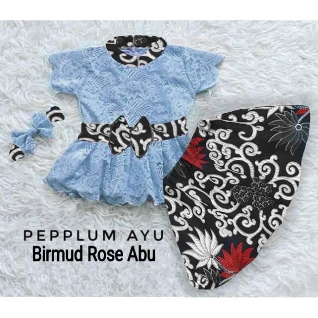 SIAPKIRIM Baju Kebaya Anak Perempuan FREE B Set Kebaya Bayi Balita Brukat Modern Baju AAnak Cewek