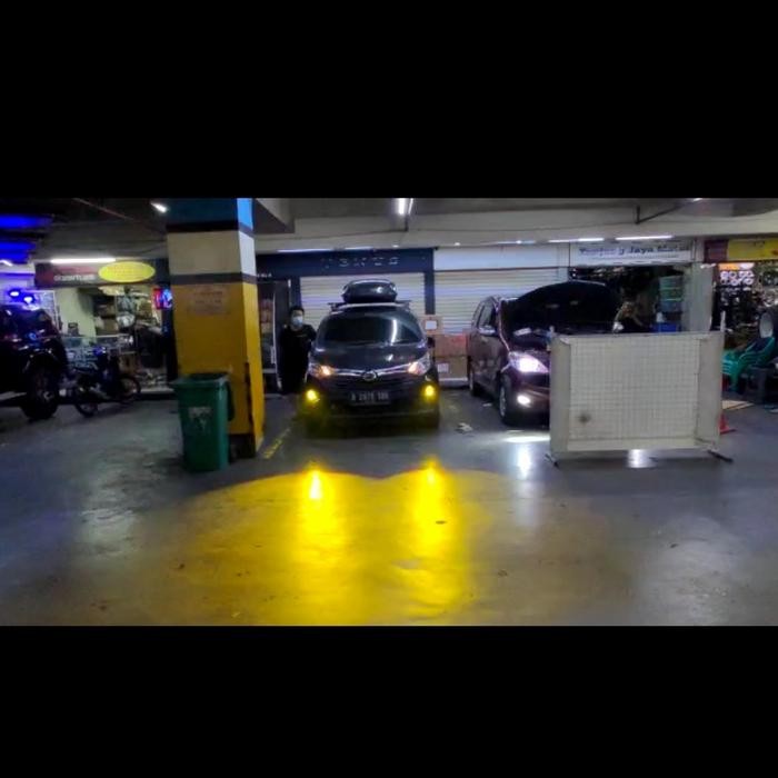 PREMIUM Nissan livina lampu led foglamp 3 colors 5 mode foglamp led livina