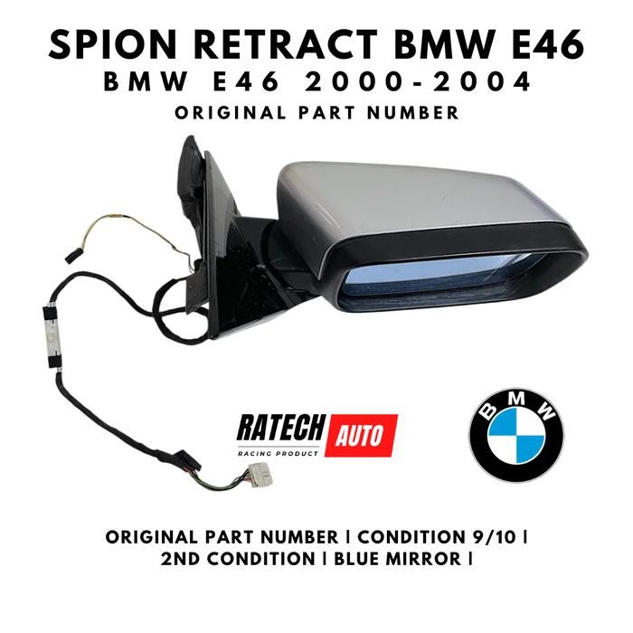 PREMIUM BMW E46 RETRACT MIRROR ORIGINAL SPION BMW E46 RETRACT SPION RETRACT BMW E46 PART NUMBER