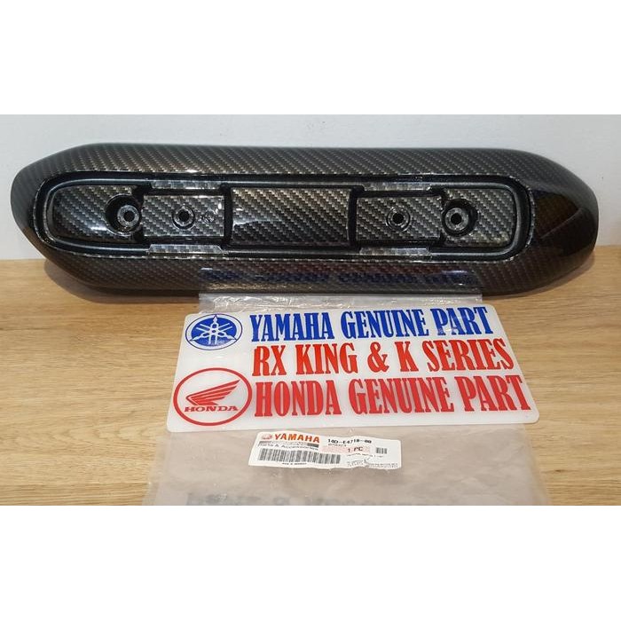 PREMIUM COVER TUTUP KNALPOT CARBON WTP PERNIS 3X MIO SPORTY SMILE 14D-E4718-00