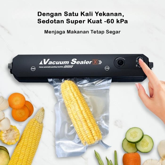 ASLI Vacuum Sealer Makanan / Vacum Sealer Alat Vakum Makanan / Mesin Vacum Makanan / Alat Vacum