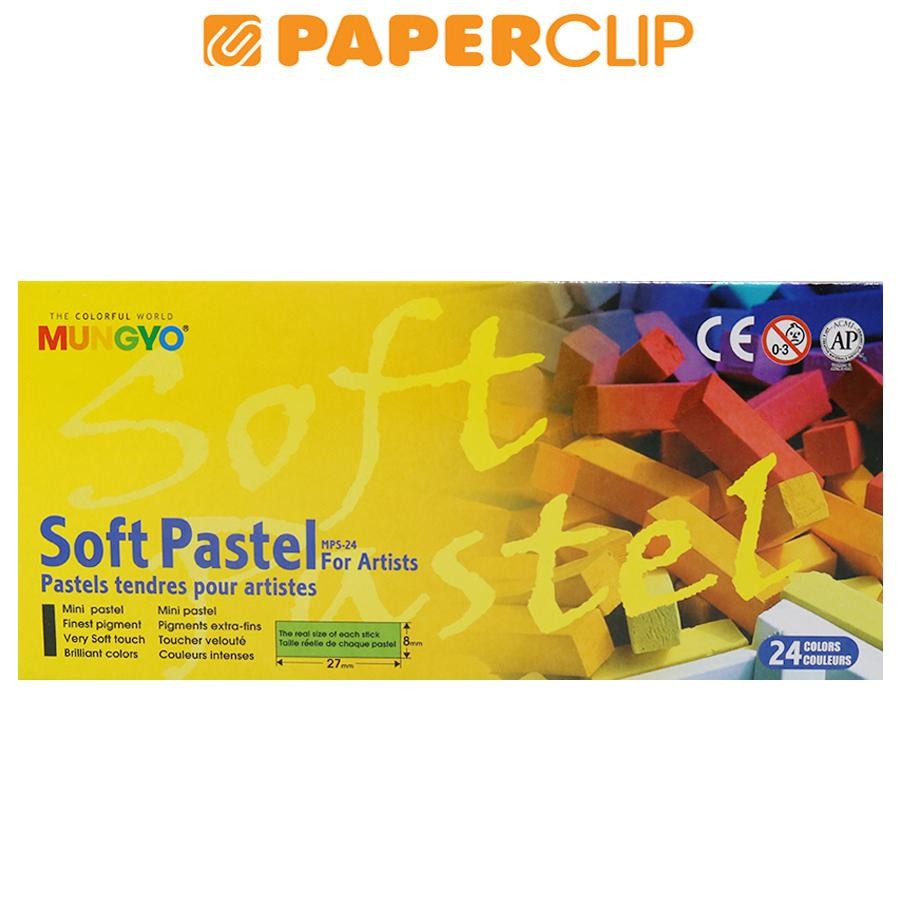 

LINDU SOFT PASTEL FOR ARTIST MUNGYO 24C MPS24