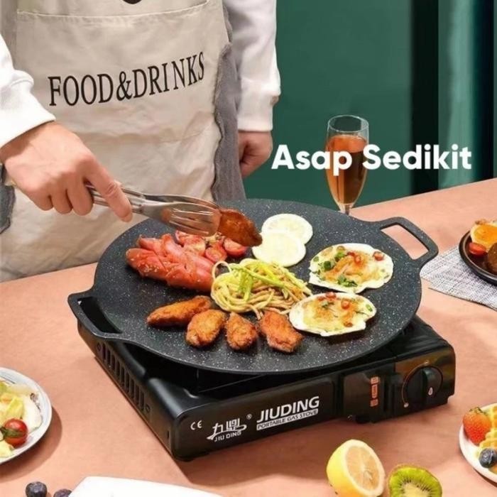 Hot Sale Grill Pan Korean Y33 Alat Panggangan / Pemanggang Daging Panci Bbq . Bmn31