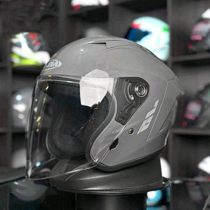 (GHF) Kaca Helm MLA J5 MLA carberus Smoke Bening Visor Helm MLA all varian Visor Helm MLA J5 dan MLA