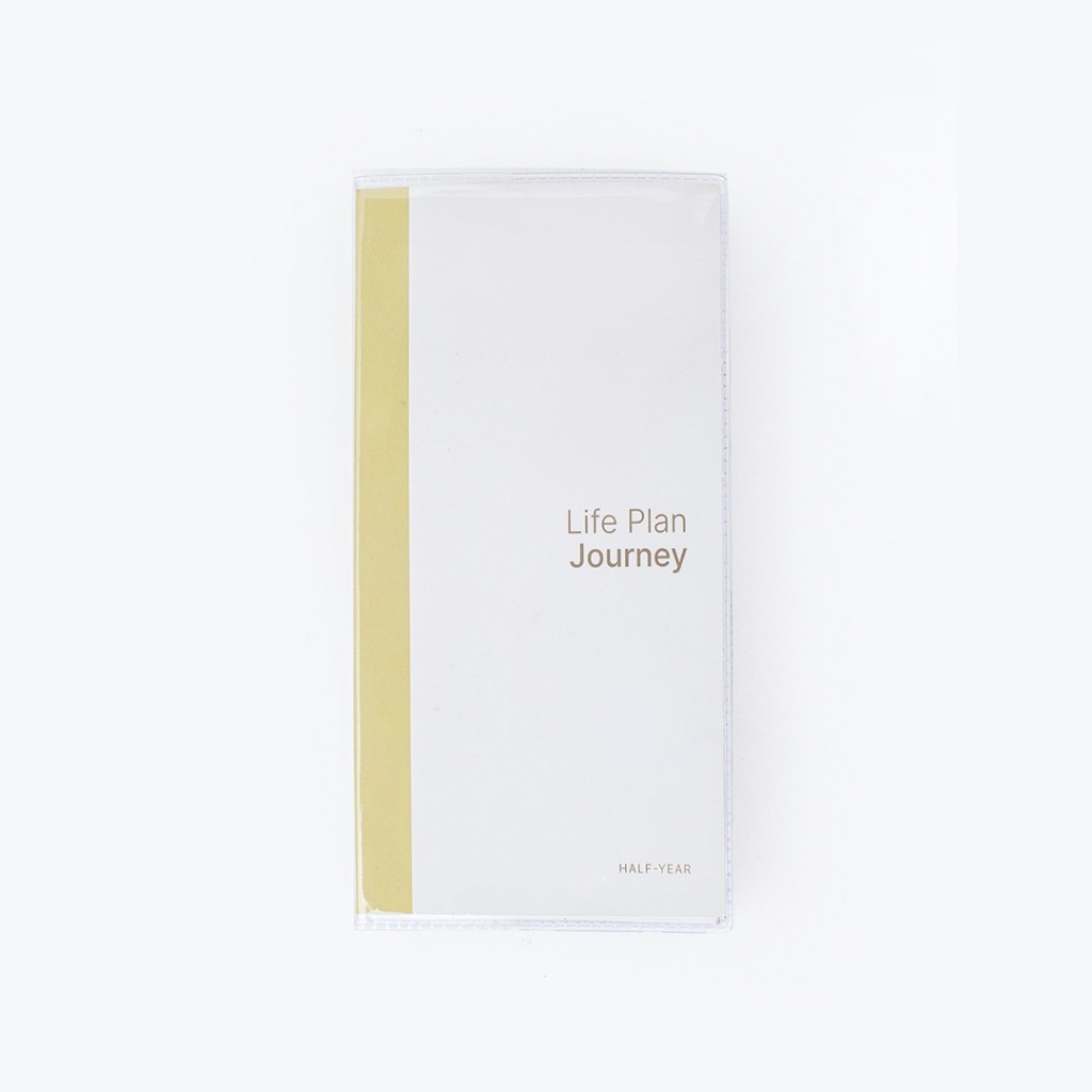 

LINDU Life Plan Journal - Life Plan Journey UNDATED PLANNER Half-Year (6 Months) Travel Size -