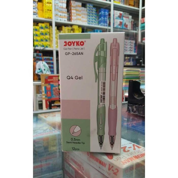 

Ready JT [PACK] Pulpen Bollpoint Pen Gel 0,5mm - Joyko GP-265AN MURAH