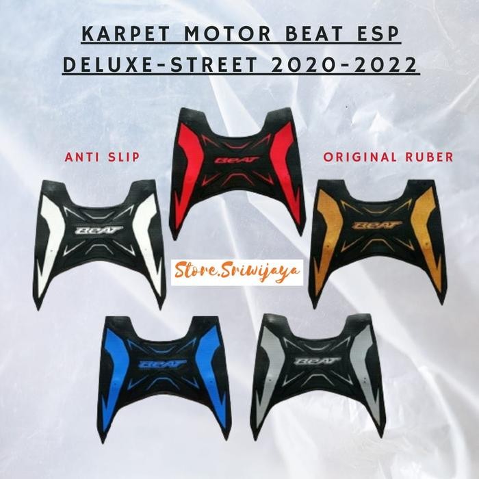 Karpet Motor Beat ESP Deluxe Beat reet 2020 2021 2022 Pijakan Alas Kaki Beat