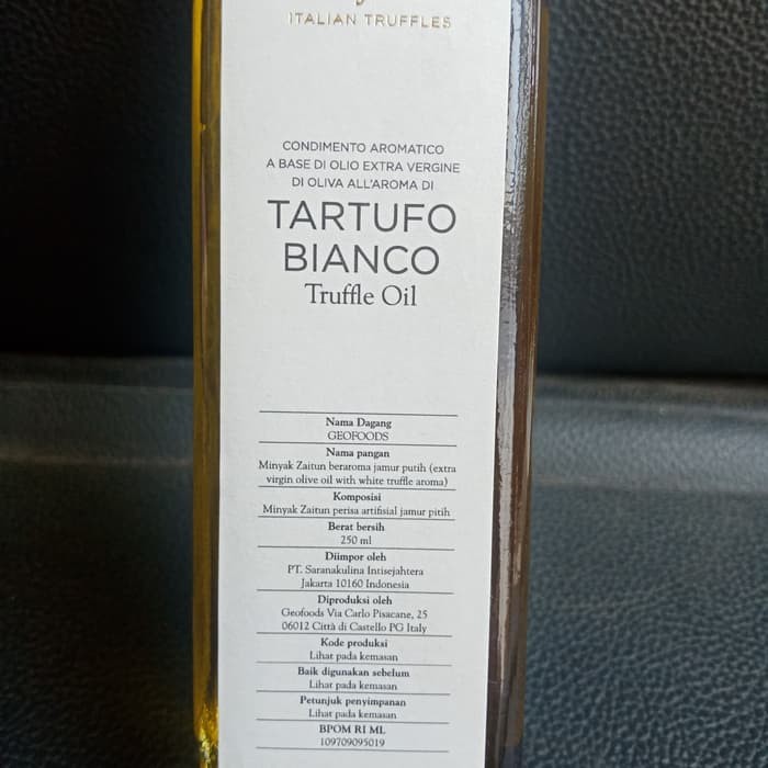 

Geofoods Tartufo Nero White Truffle Olive Oil