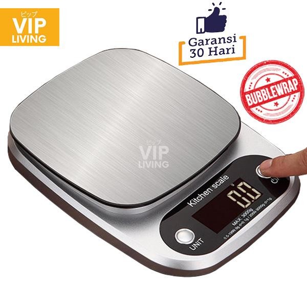 

Thome Timbangan Dapur Kue Kopi Makanan Tepung Digital 10Kg Premium