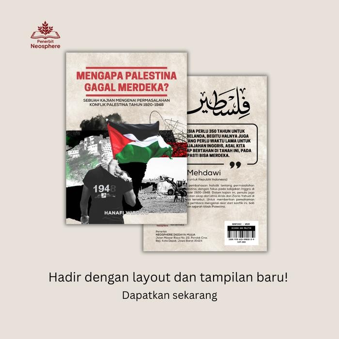 

TERLARIS! Buku Neo Historia Mengapa Palestina Gagal Merdeka (edisi 2024)