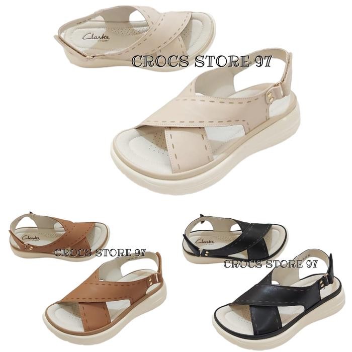 BEST SELLER Clarks / Sandal Wanita / Sepatu Sandal Wanita Clarks Type 188-35