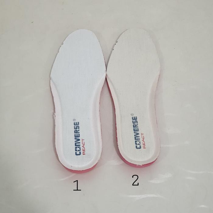 DAPATKAN BANTALAN INSOLE KAKI CONVERSE REACT - SOFT FOAM - LEMBUT - SUPER TEBAL - SIZE 34 35 36 37