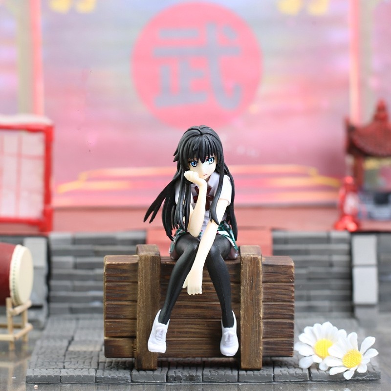 12Cm Anime My Teen Romantic Comedy Figure Yukinoshita Yukino Action Figure Pvc Model Toys Doll