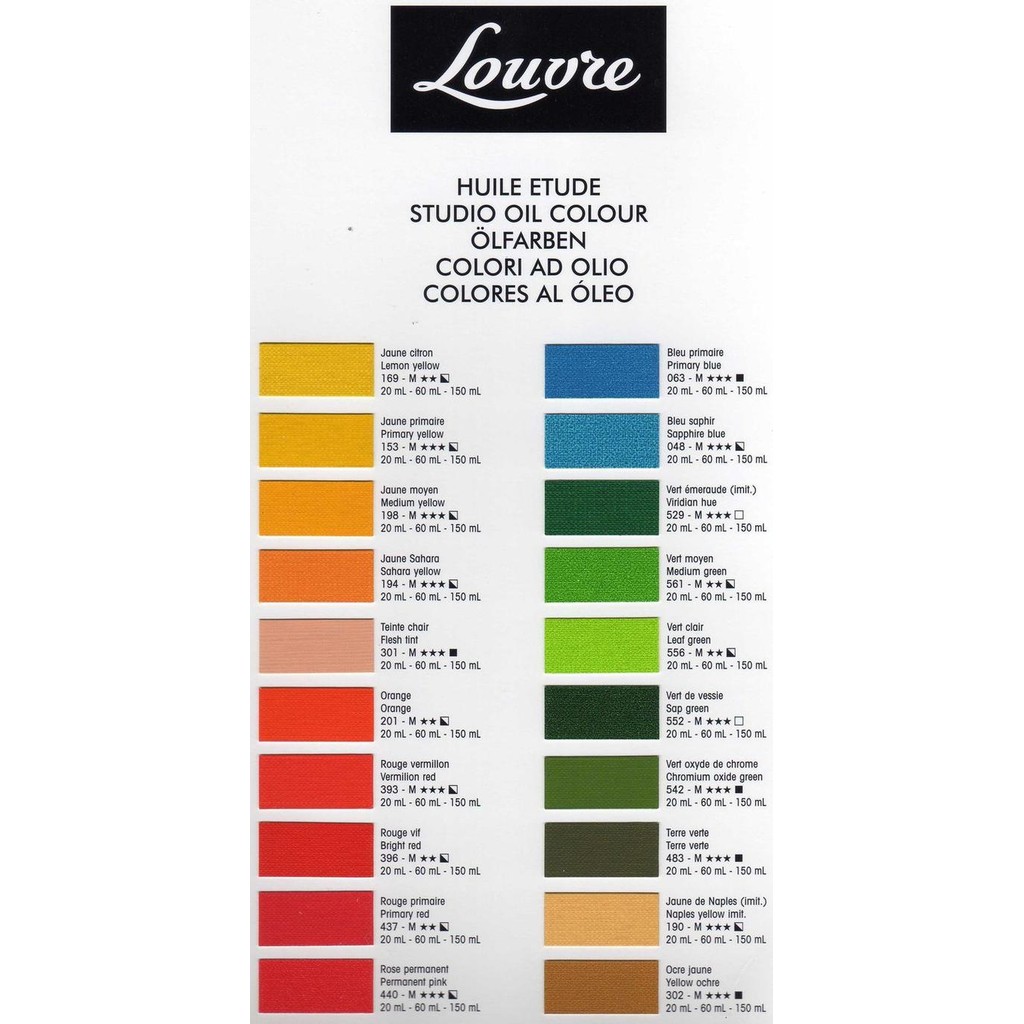 

Louvre "Fine Oil Colours" - 60 Ml #Gratisongkir