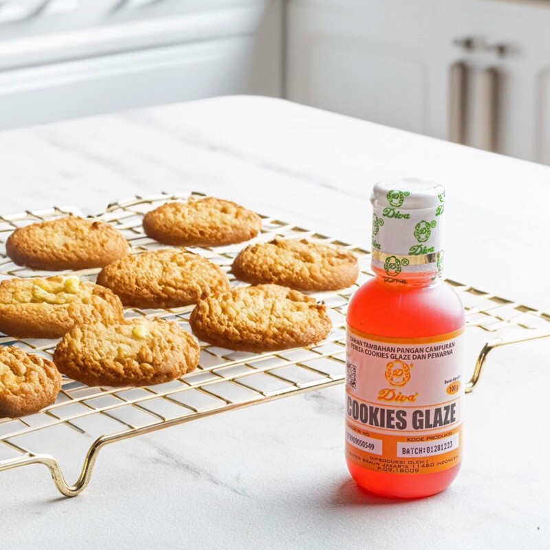 

Diva Cookies Glaze 100g Pengkilap Kue Kering