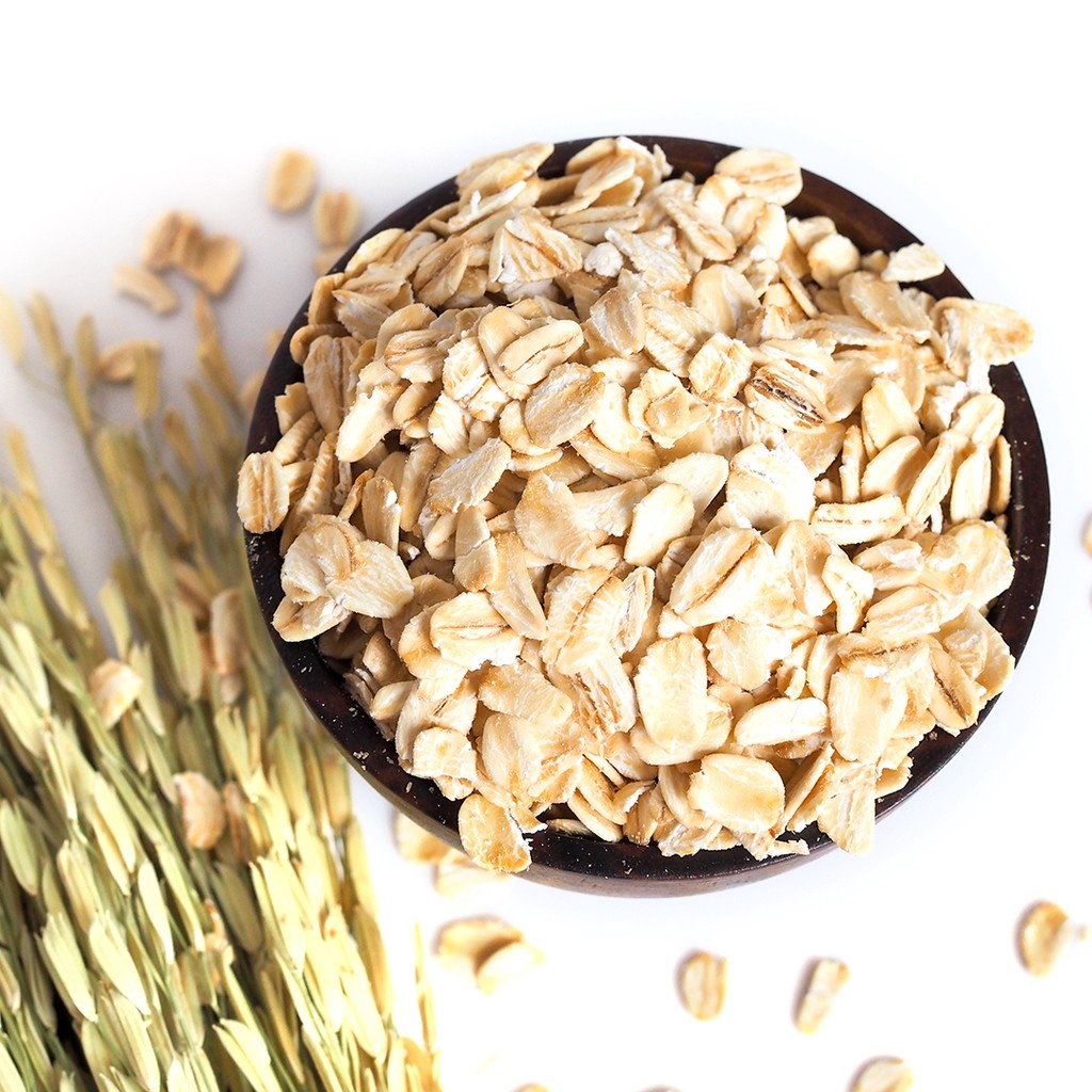 

1Kg Natural Rolled Oat Original / Gandum Utuh / Oatmel Sehat Best Quality Premium