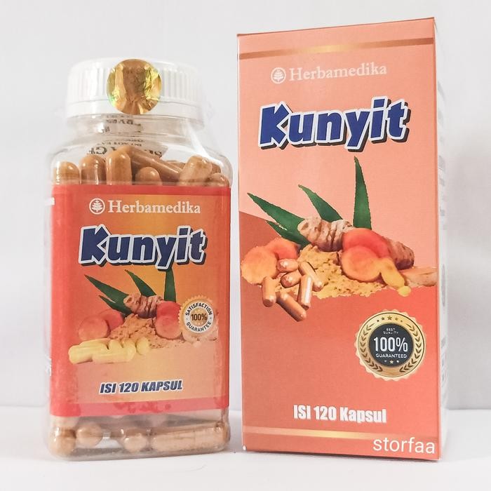 

Terlaris Kunyit Herbamedika 120 Kapsul