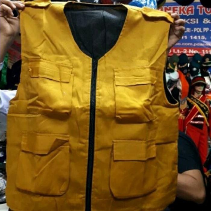 

Terlaris Rompi Kuning Kunyit#Rompi Lapangan