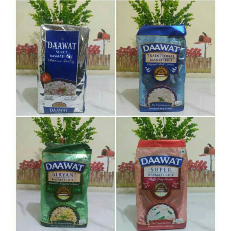 

Beras Basmati Daawat Select Premium Quality 1kg