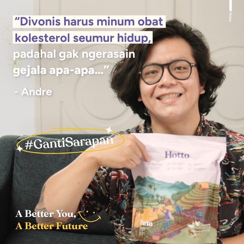 

HOTTO PURTO 1 POUCH ISI 16 SACHET SUPERFOOD MULTIGRAIN RASA UBI UNGU PURPLE SWEET POTATO SUPER FOOT