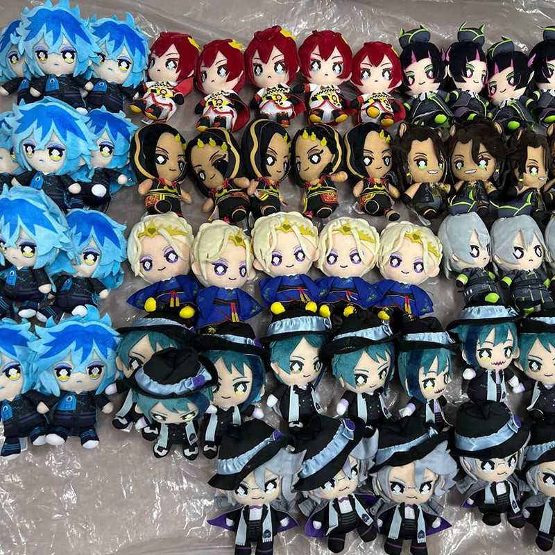 15cm Twisted Wonderland Plush Toy Vil Azul Plush Leona Kingscholar Soft Stuffed Dolls for Boys Peluc