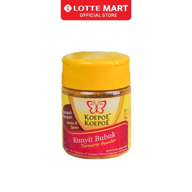 

Terlaris Koepoe Kunyit Bubuk 25 Gram