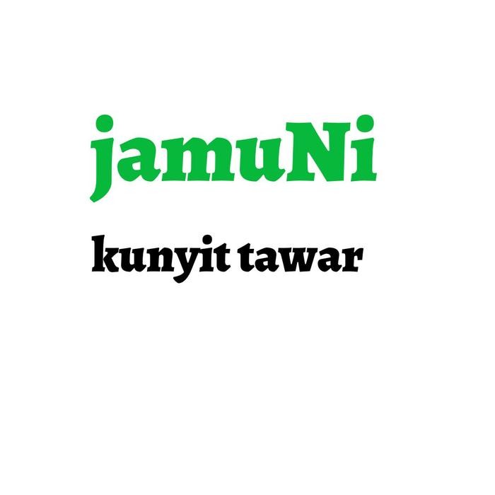 

Terlaris Jamu Tradisional Kunyit Tawar