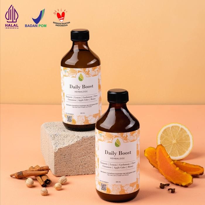 

Terlaris Promo 2 Daily Boost Herbaldoc Immune Booster Jamu Herbal : Kunyit Etc