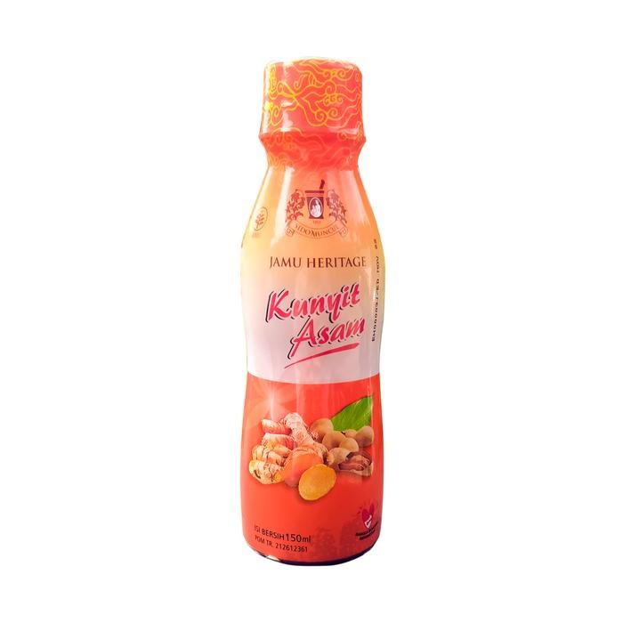 

Terlaris Jamu Heritage Kunyit Asam Sidomuncul - 150 Ml