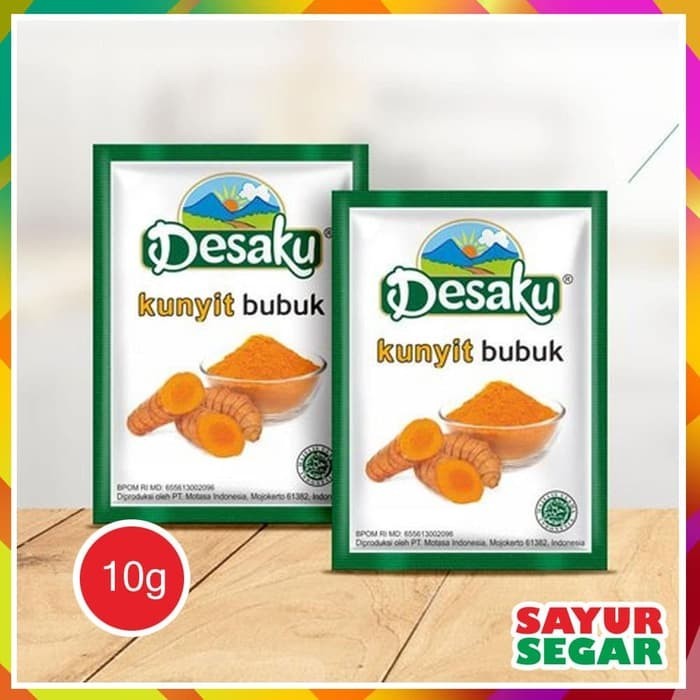 

Terlaris [Cinere] Kunyit Bubuk Desaku [10G]