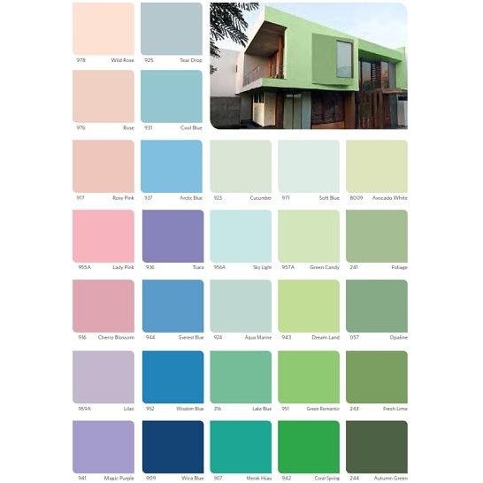 JTTOP" CAT TEMBOK VINILEX 1 KG