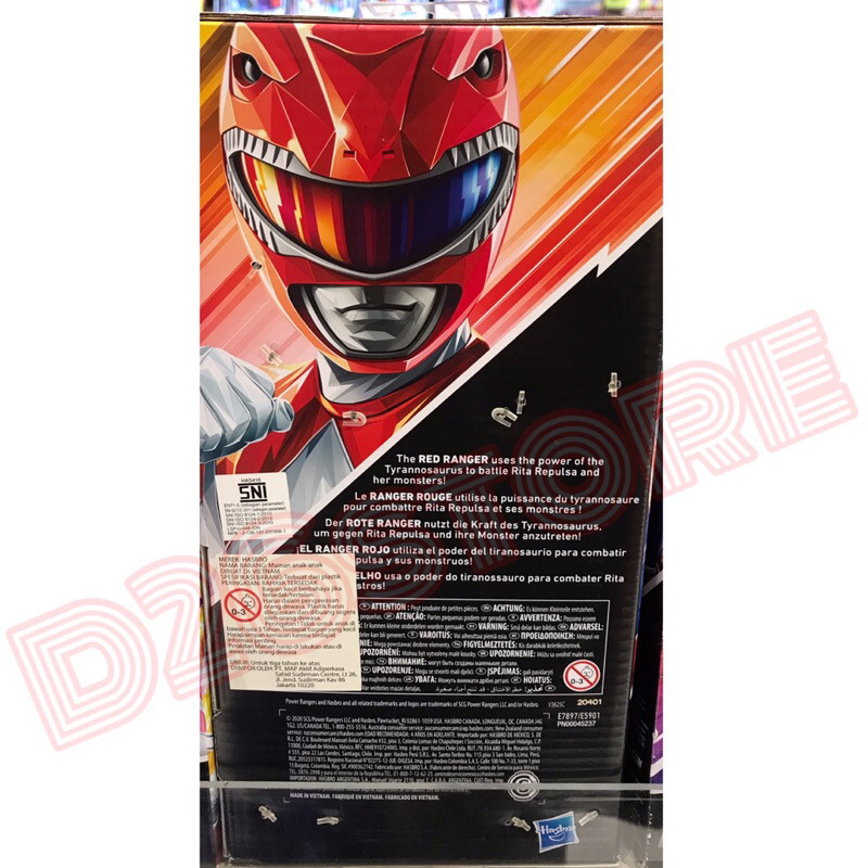 Mainan Action Power Rangers Mhty Mohin PowerRangers Classic Olympus HASBRO