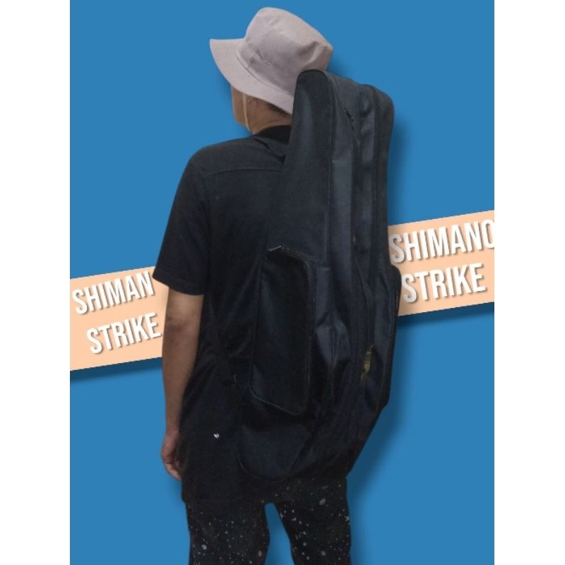 Tas pancing dabel 2 ruang Ransel dan tenteng Ukuran 75cm