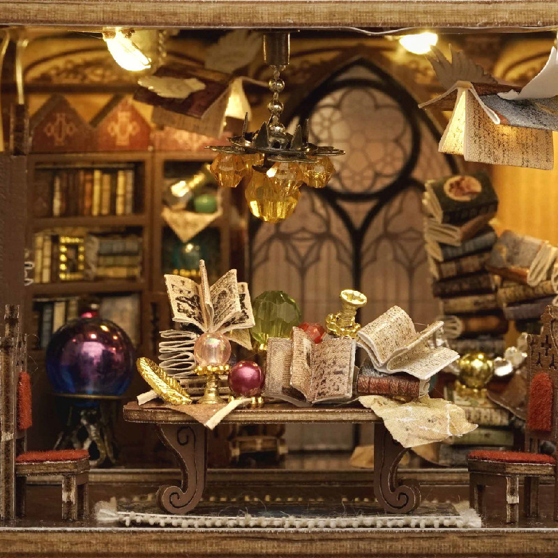 Mini Dollhouse Miniatures Diy Doll House Miniaturas Maison Sylvanian Home Children Birthday