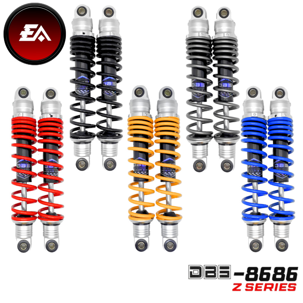 Berkahsspeed Dbs 8686 Z Series 340Mm Shock Non Tabung Honda Supra X Karisma Revo Blade Fit