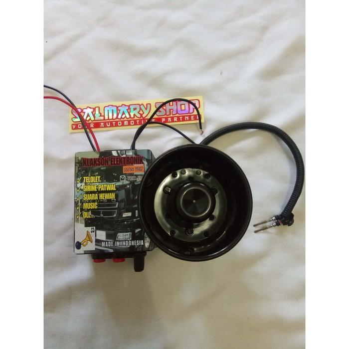 Berkahsspeed Promo Klakson Telolet Basuri 24 Volt 24V 12 Volt 12V Bis Bus Truk Canter Elf Klakson