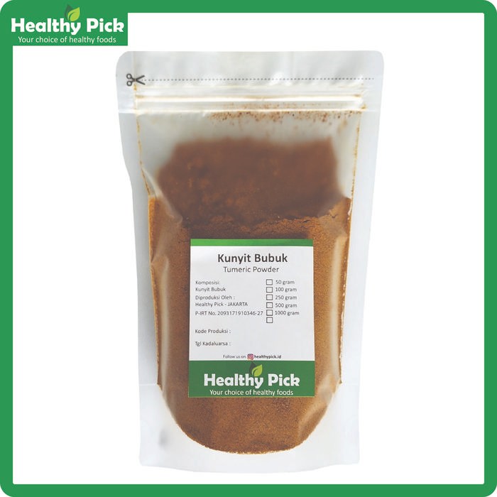 

Terlaris Ground Turmeric / Kunyit Giling / Kunyit Bubuk 100Gr