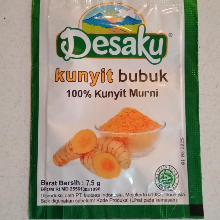 

Terlaris Kunyit Bubuk Desaku Sachet