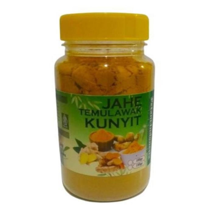 

Terlaris Tik Tok Jahe Temulawak Bubuk Kunyit Murni 150Gram