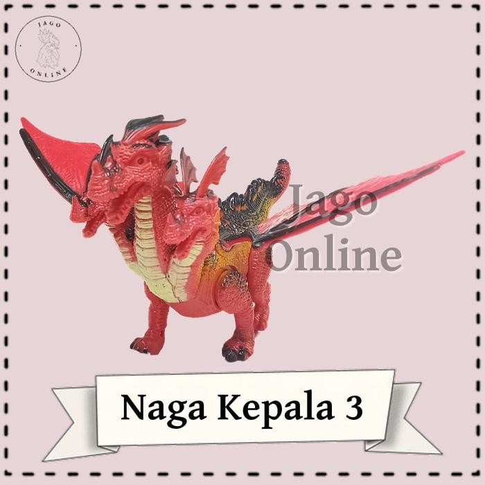 Mainan Edukasi Anak Cowok Laki Robot Naga Nagaan Nyala