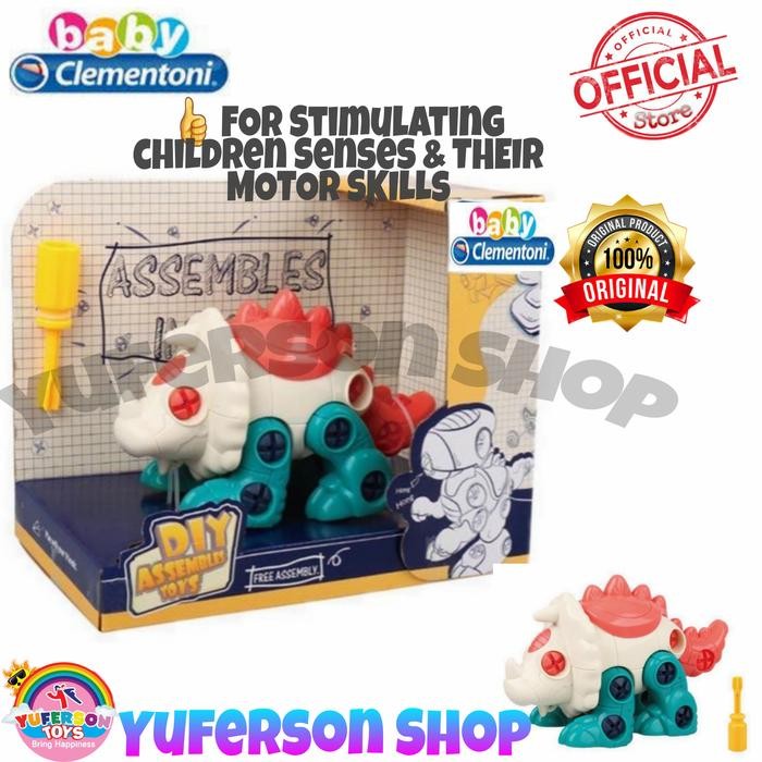 DINO DIY Dino Assembles Toys (Red)