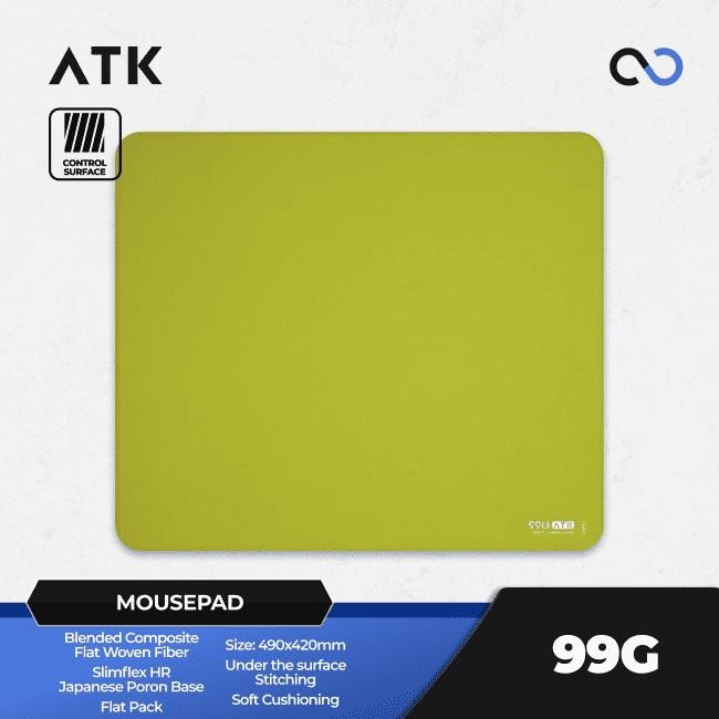 

ATK 99G Pro Poron Base Gaming Mousepad Type-99 Surface (Control)